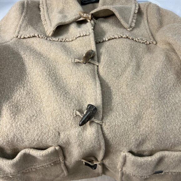 Giesswein Austria Womens Wool Toggle Coat Jacket 38 - Picture 13 of 13